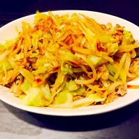 Snapdishの料理写真:焼きそば風野菜炒め|ringoさん