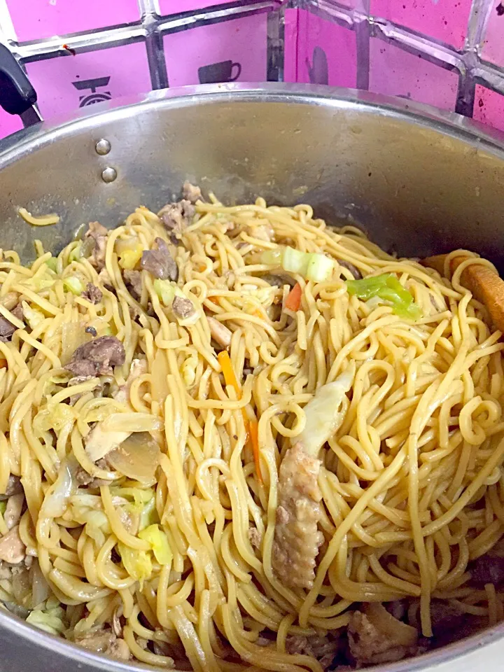 Snapdishの料理写真:Pancit canton|carla santiagoさん