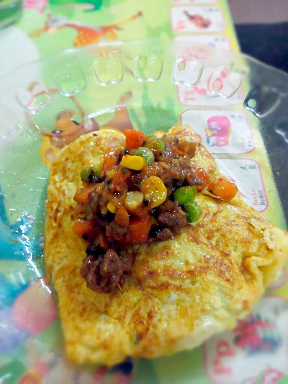 Telur Bungkus (wrapped egg stuffed with meat & vege)|Aiskrim Go Samah Jahさん