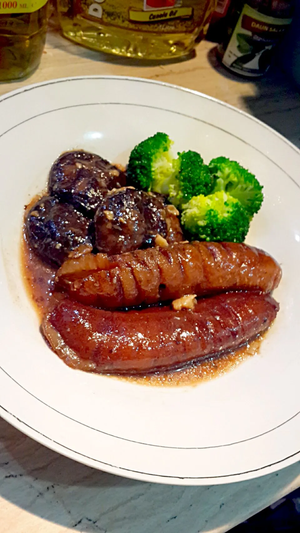 Braised Sea Cucumber with Shitake Mushroom|Chef.on.trainingさん