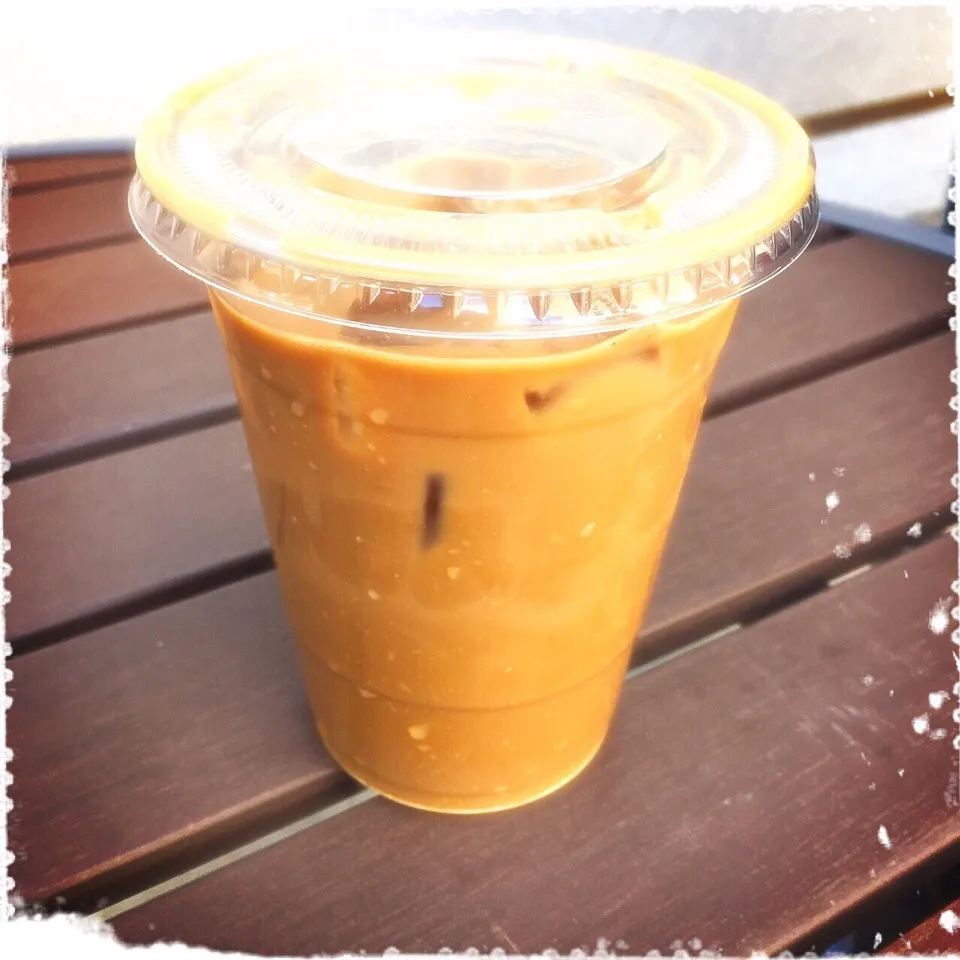 Iced Soy latte|erisさん