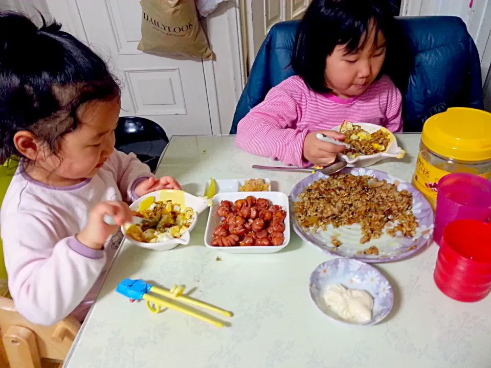 맛난 아침식사시간|펭부파파さん