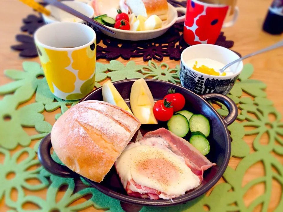 手作りダブルミルクハースでブランチ🍞|Miki  Asakuraさん