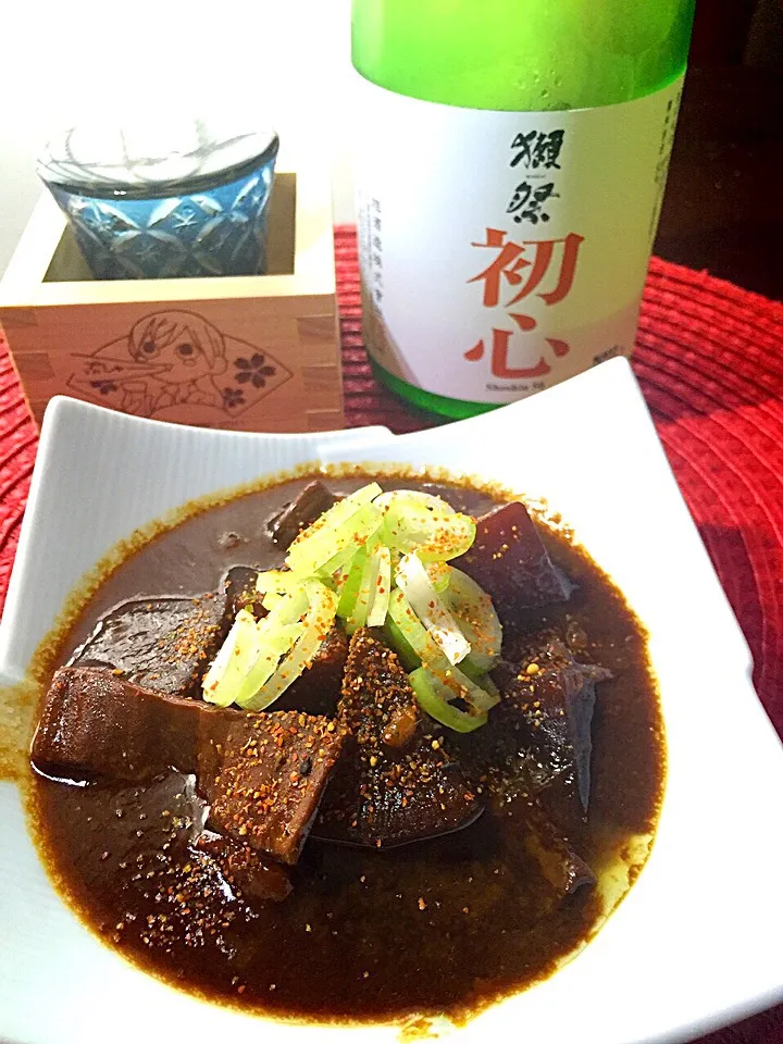 みきやん☺︎さんの料理 みきやんちのどて煮をテッチャンで|あつしさん