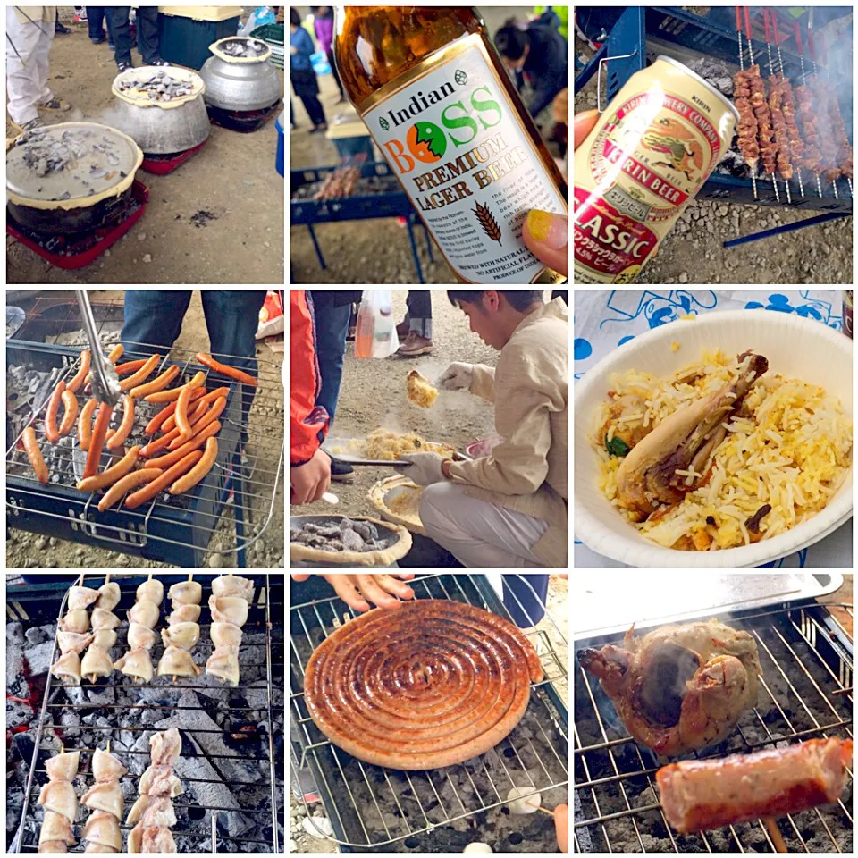 Snapdishの料理写真:Biryani BBQ🍛初ﾋﾞﾘﾔﾆ〜🍻|🌈Ami🍻さん