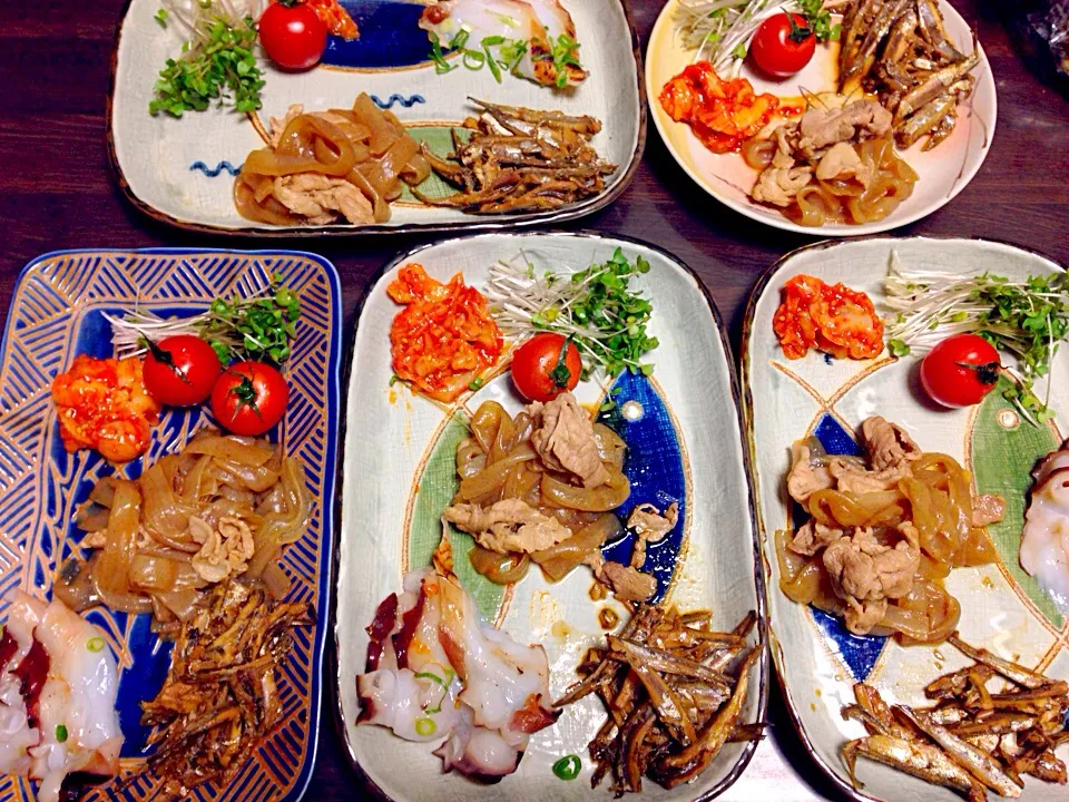 豚こんにゃく、鰯の醤油煮|ハリーさん