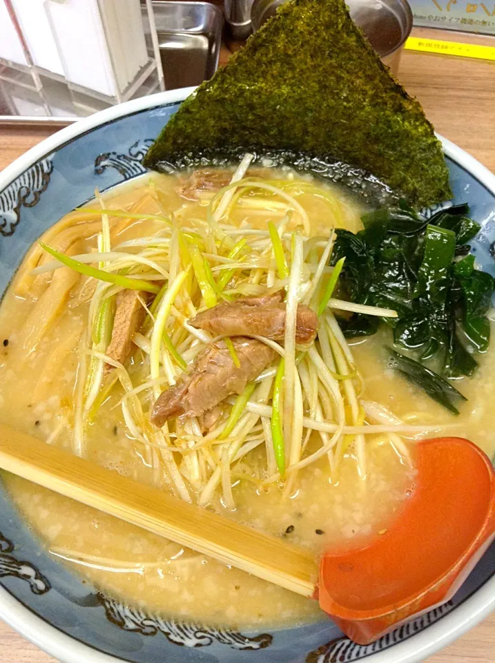 ネギ味噌ラーメン@らーめん 正直もん（東大宮）|Kazuya Miyukiさん