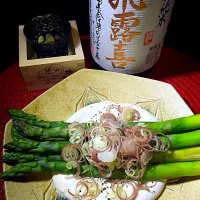 Snapdishの料理写真:アスパラの白和え