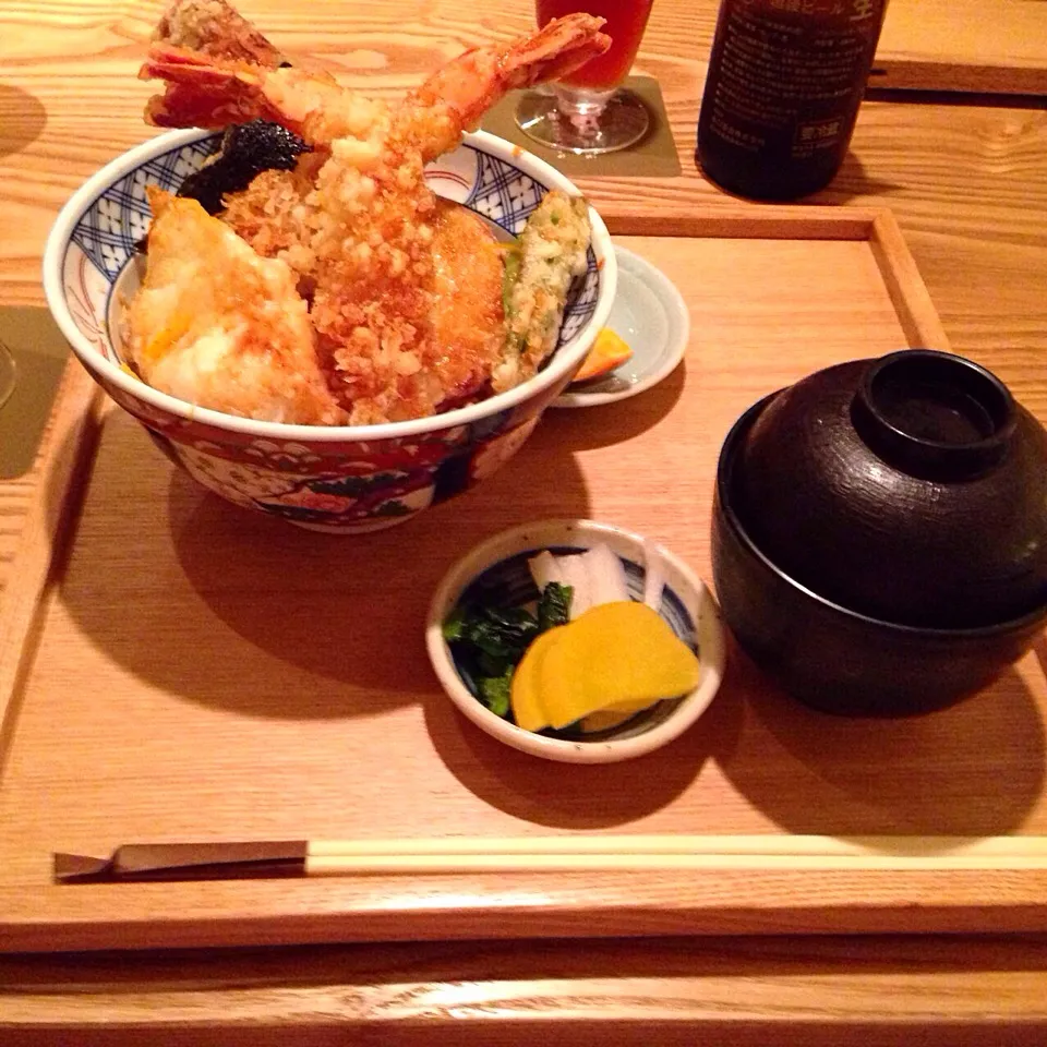 道後天丼‼️|えいぽんさん