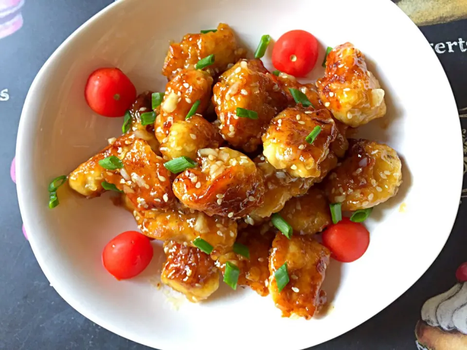 home-made orange chicken|Tinaさん