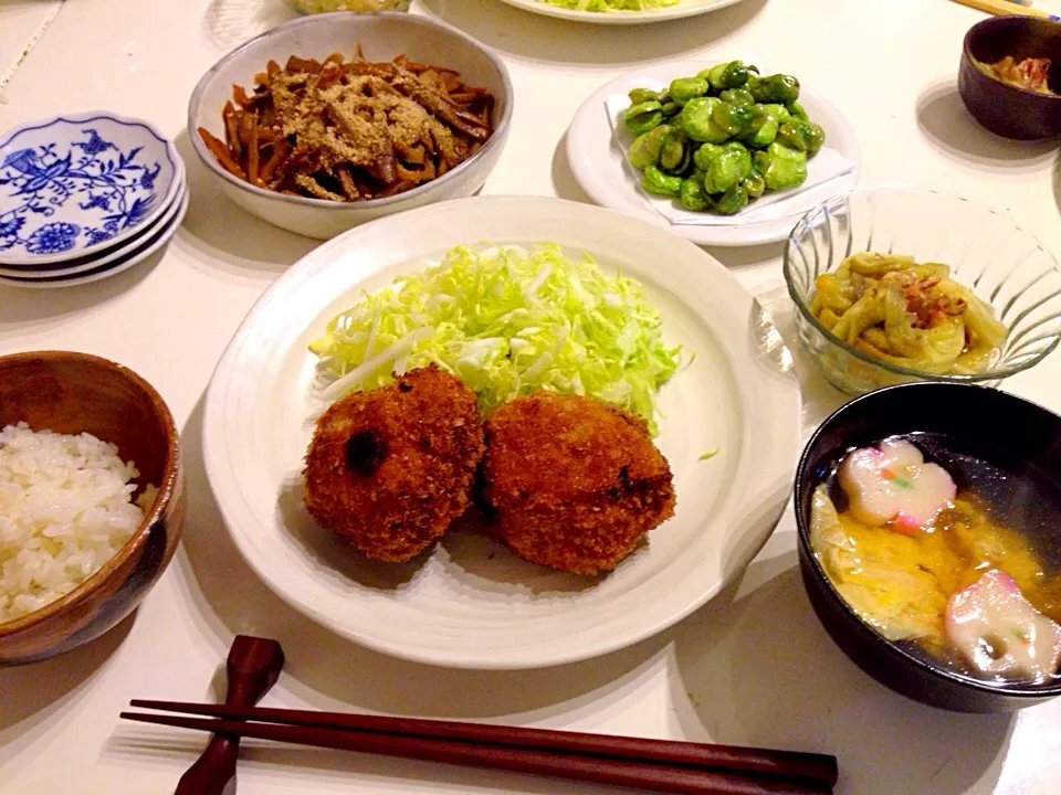 Snapdishの料理写真:今日の夕ご飯|河野真希さん