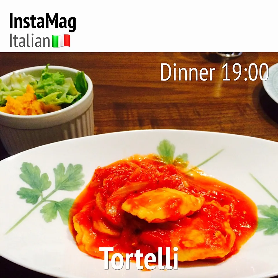 Snapdishの料理写真:🇮🇹Tortelli🍝|まきんすぱん///さん