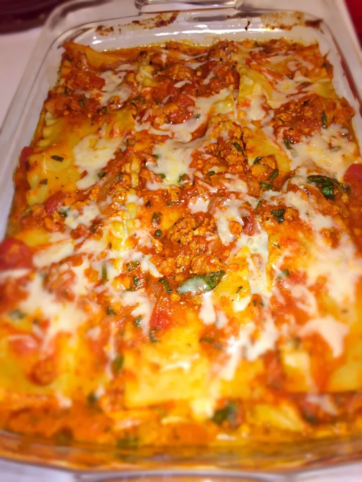 Turkey Lasagne. #turkey #lasagne #turkeylasagne|f00dspyさん