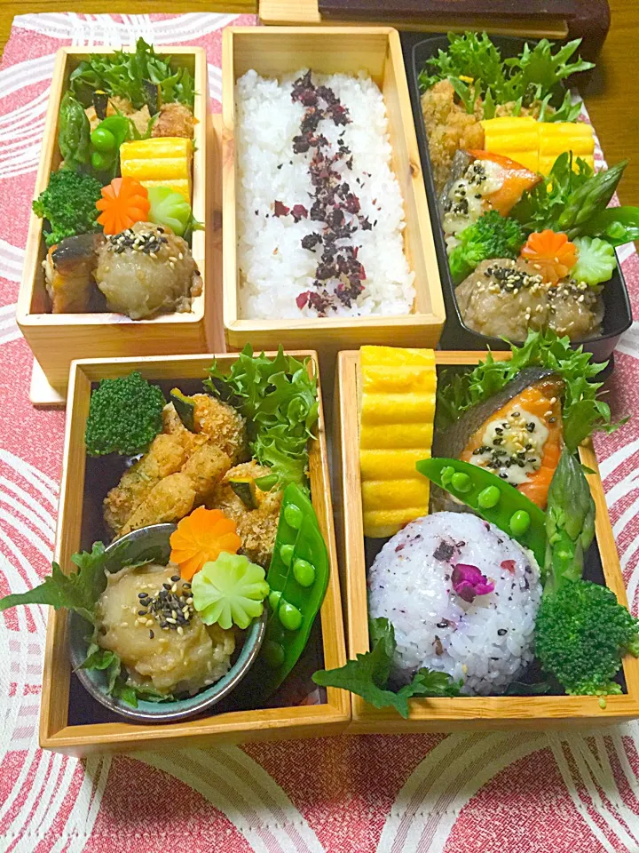 Snapdishの料理写真:月曜日のお弁当💖|Mayumi Konishiさん