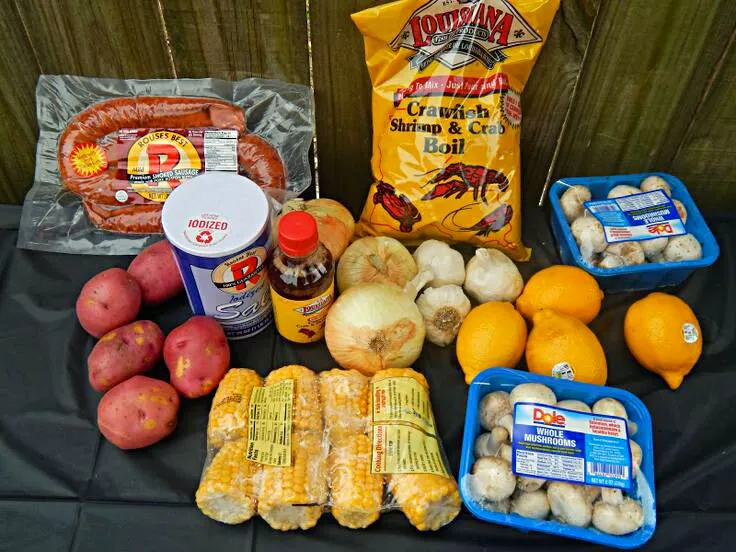 All the Ingredients for our Louisiana #Easter Crawfish Boil #Holidays/Celebrations #Party #Seafood|Alisha GodsglamGirl Matthewsさん