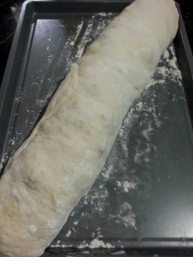 pre baked sausage bread.|Polly Gelfusoさん