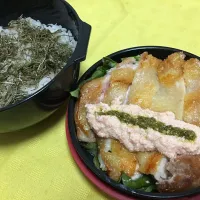 Snapdishの料理写真:中学生 男子弁当|Takayukiさん