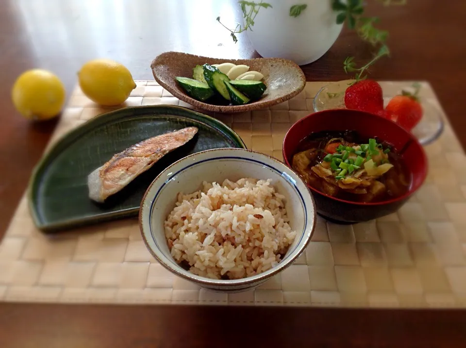 新学期開始！息子朝食|大倉尚美さん