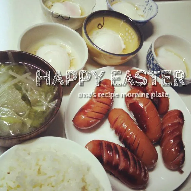 Easter morning breakfast♡|Kashimanakitchenさん