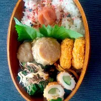 Snapdishの料理写真:4月6日お弁当|yatchiさん