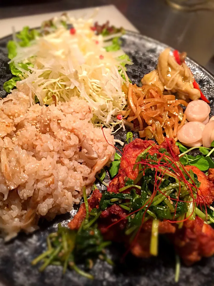 鶏の唐揚げ 香味野菜ソース|まいけるさん