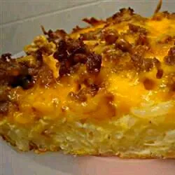 #Easter #Breakfast/Brunch Hashbrown and #Eggs Casserole #Holidays/Celebrations #Vegetable #Main dish 😊|Alisha GodsglamGirl Matthewsさん