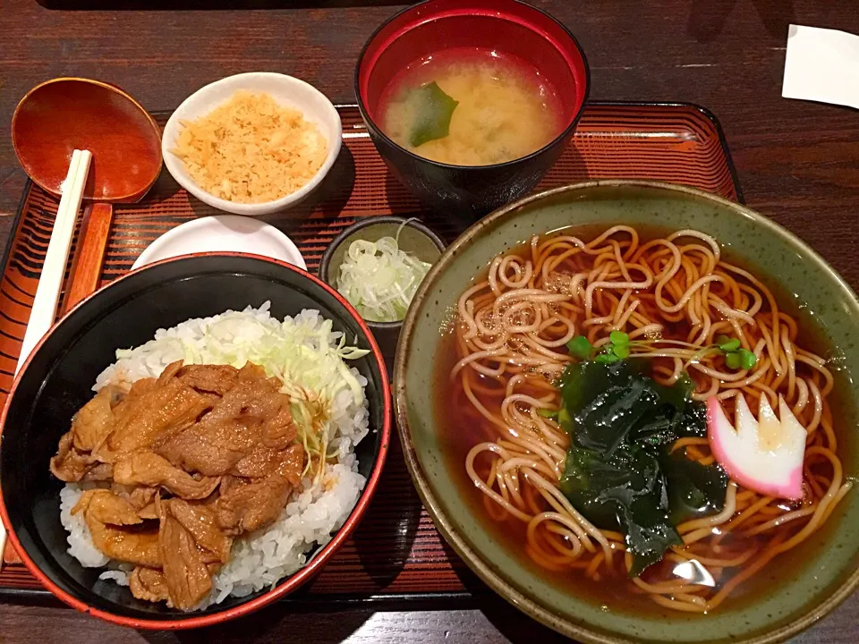 しょうが焼丼セット|T. Wonderさん