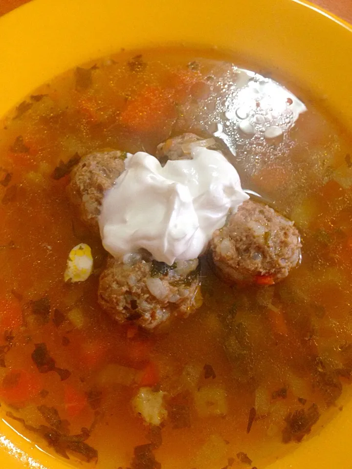 Romanian meatball soup|Francescaさん