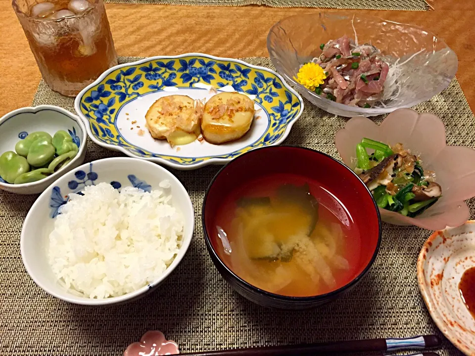 山芋の厚切り焼きチーズ乗せ|Sakikoさん