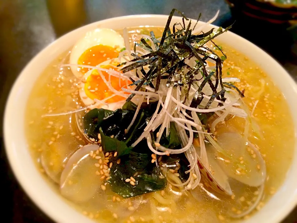 あさり塩ラーメン|きむらゆりかさん