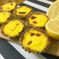 Lemon Egg Tarts🍋|Pnpimmyさん