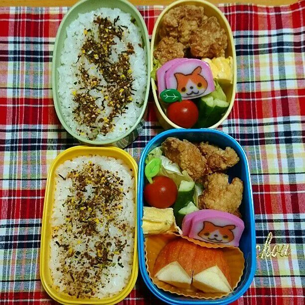 4/7(火)の学童弁当🍱と旦那弁当🍱|ふみぃさん