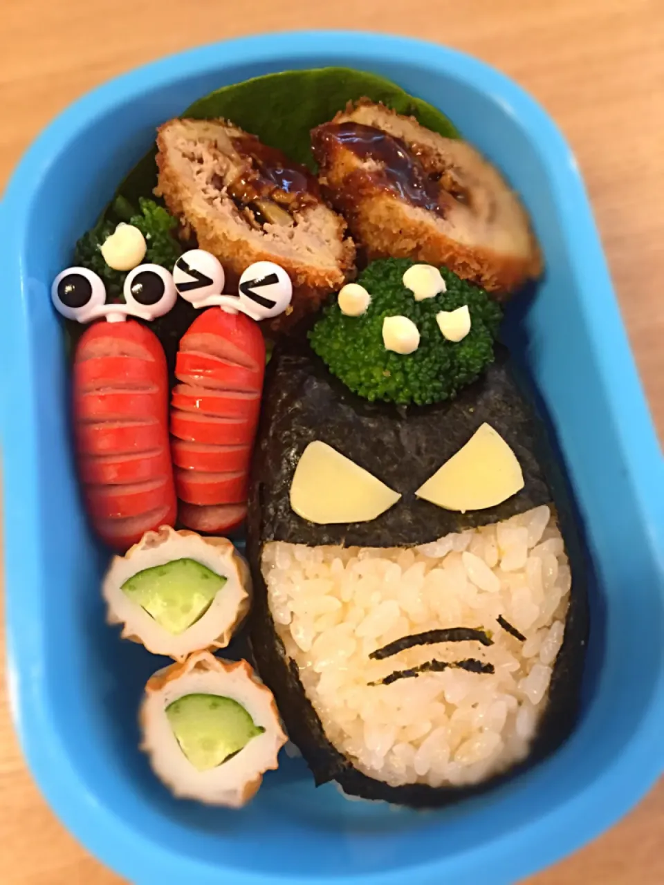 バットマン弁当②|奥泉いづみさん