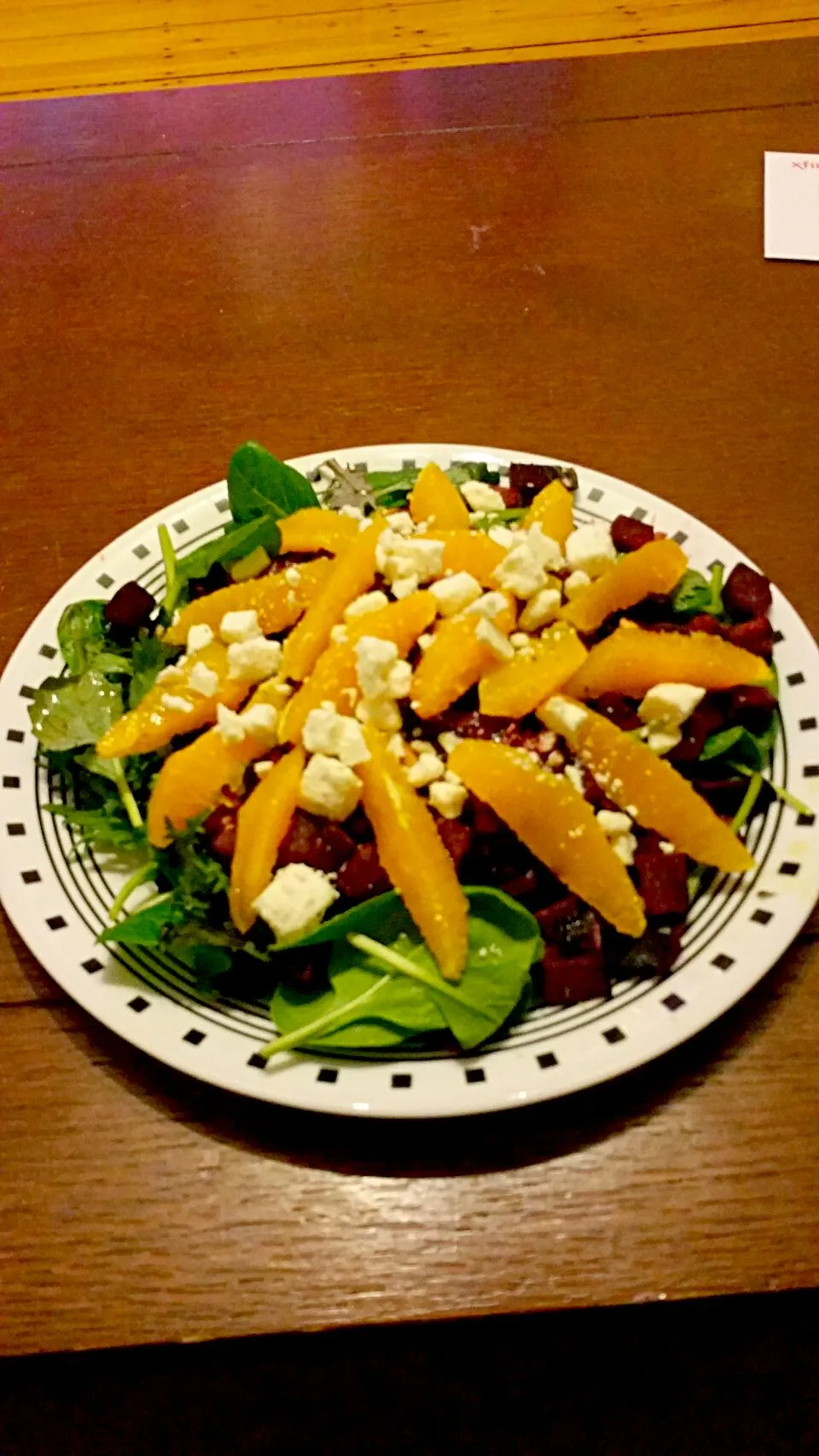 Snapdishの料理写真:roasted #beet and #orange salad|Ellis Hechtさん