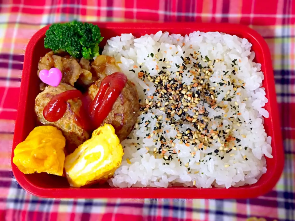 Snapdishの料理写真:４月7日自分用弁当٩( ᐛ )و|つんさん