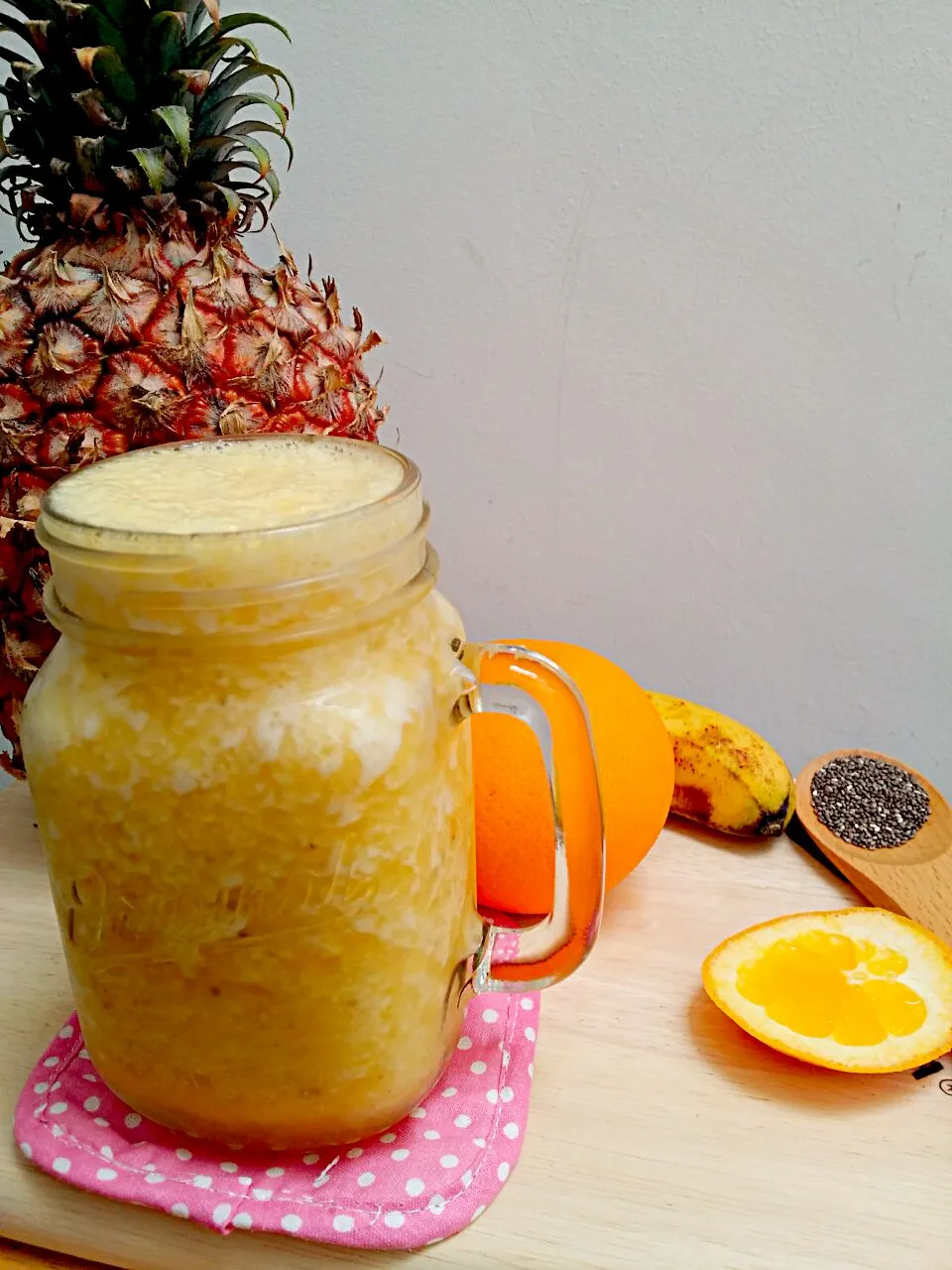 The Wake-Me-Up-Good Booster #Organic #juice #Fruits #Healthy #Breakfast/Brunch|Blusherさん