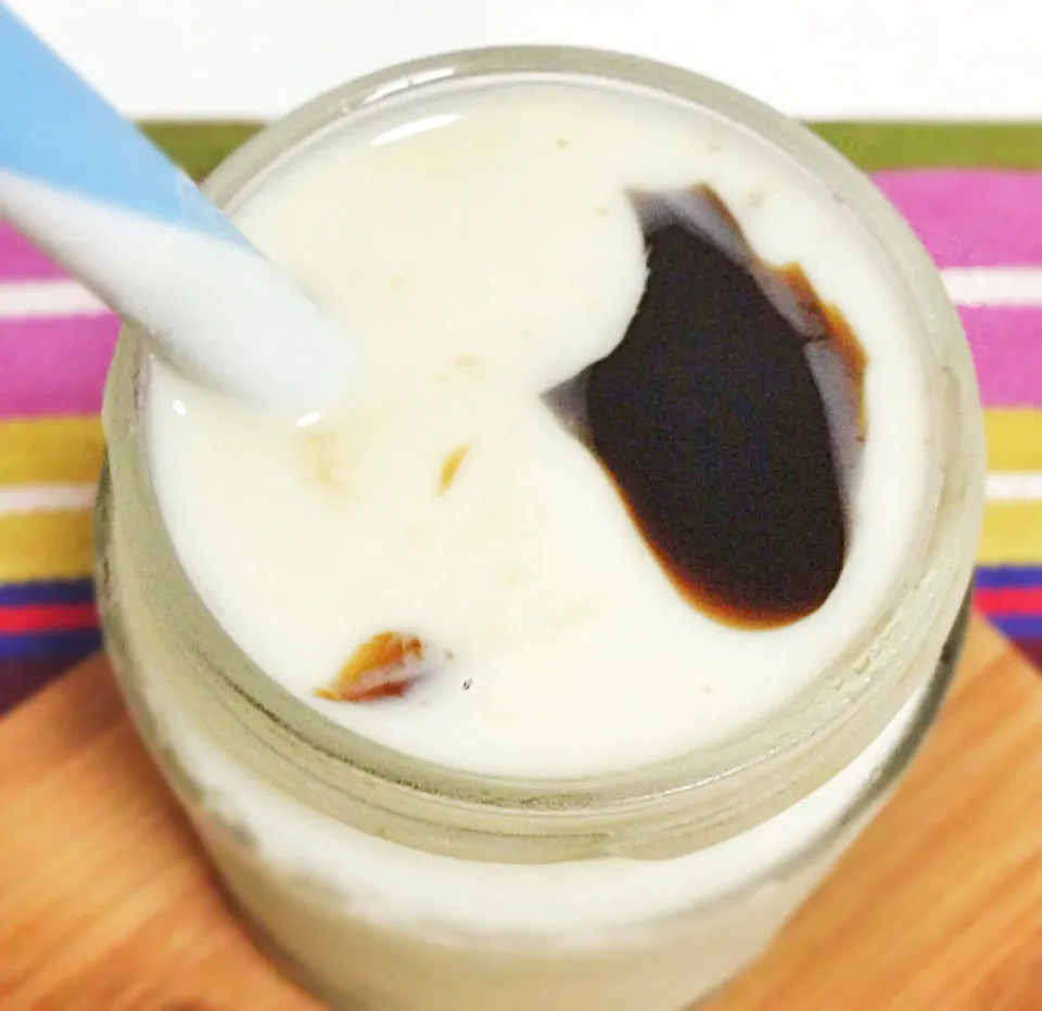 Soya milk with coffee jelly|coxiella24さん