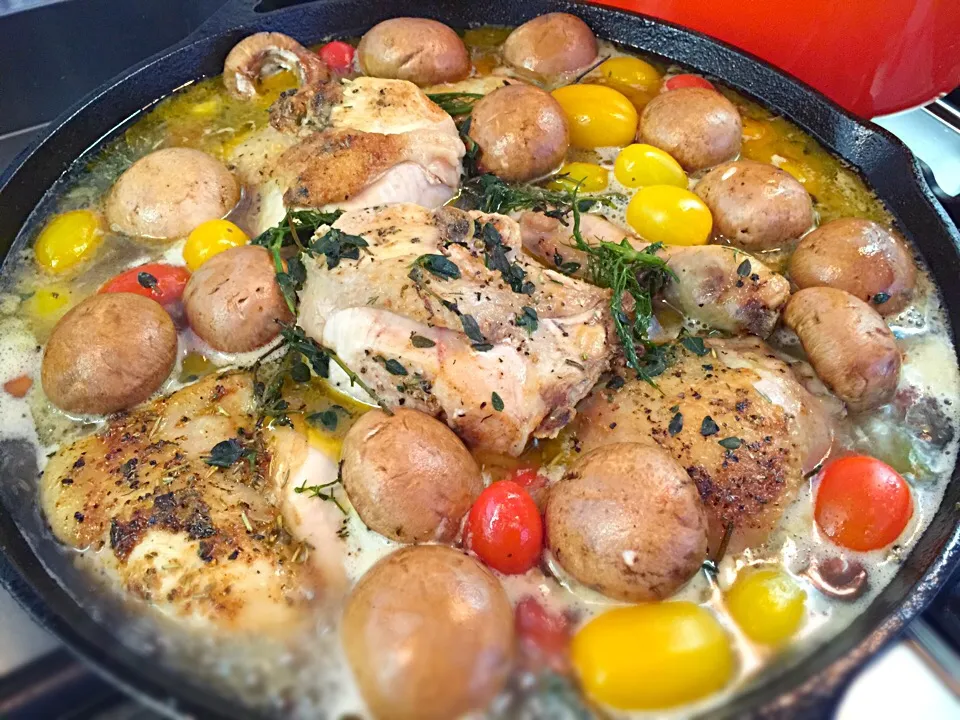 Slow Cook Chicken Skillet.|Colleen Teoさん