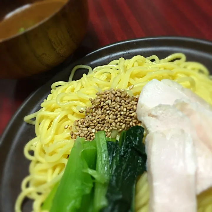 昼ごはん ラ王 つけ麺|空飛ぶペンギンさん