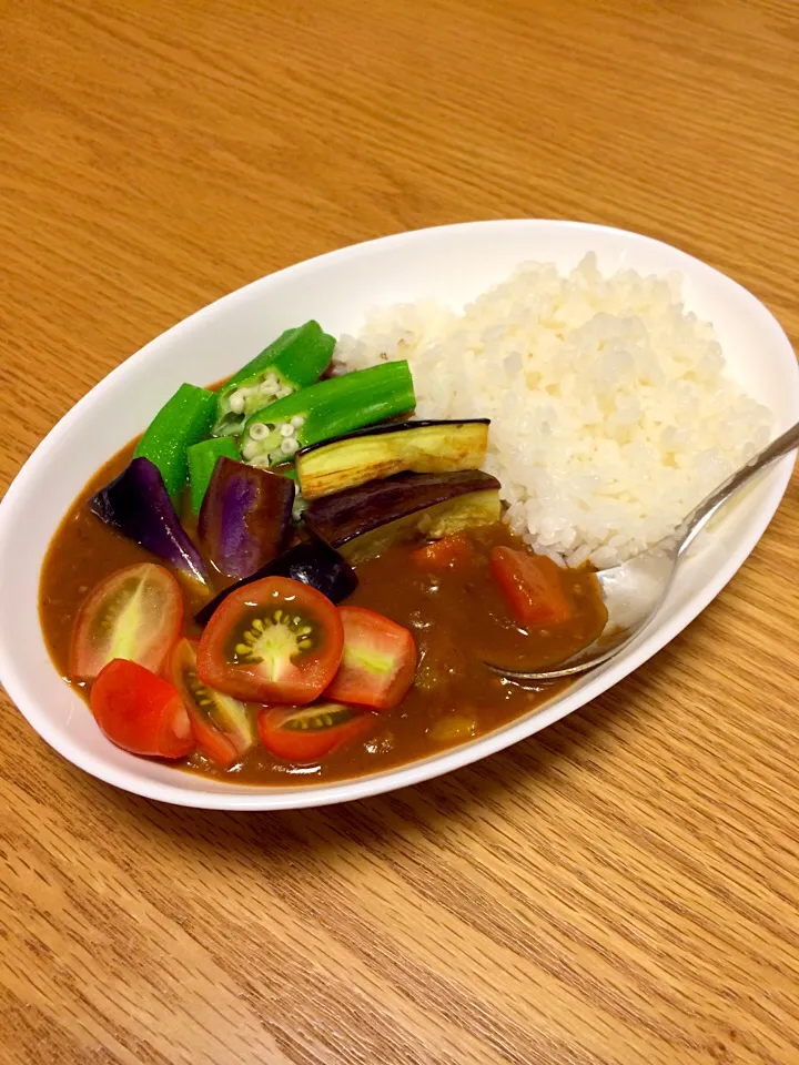 夏野菜カレー|ほぶまりさん