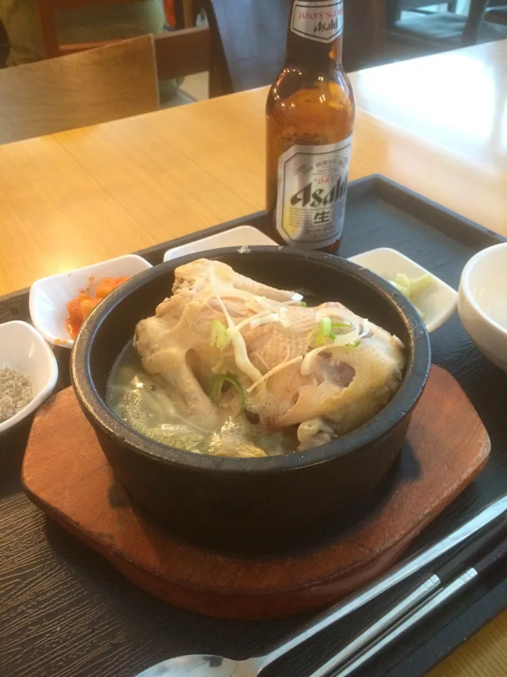 Snapdishの料理写真:韓国の参鶏湯(^^)本場もの|yuki-enさん