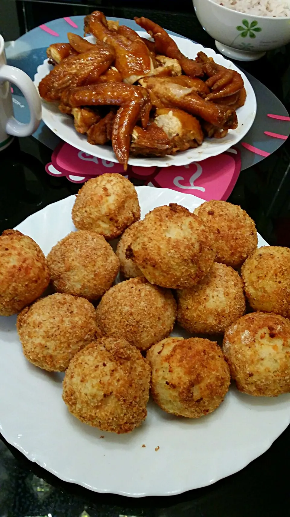 Snapdishの料理写真:Airfryer salmon croquette|Nicole Ngさん