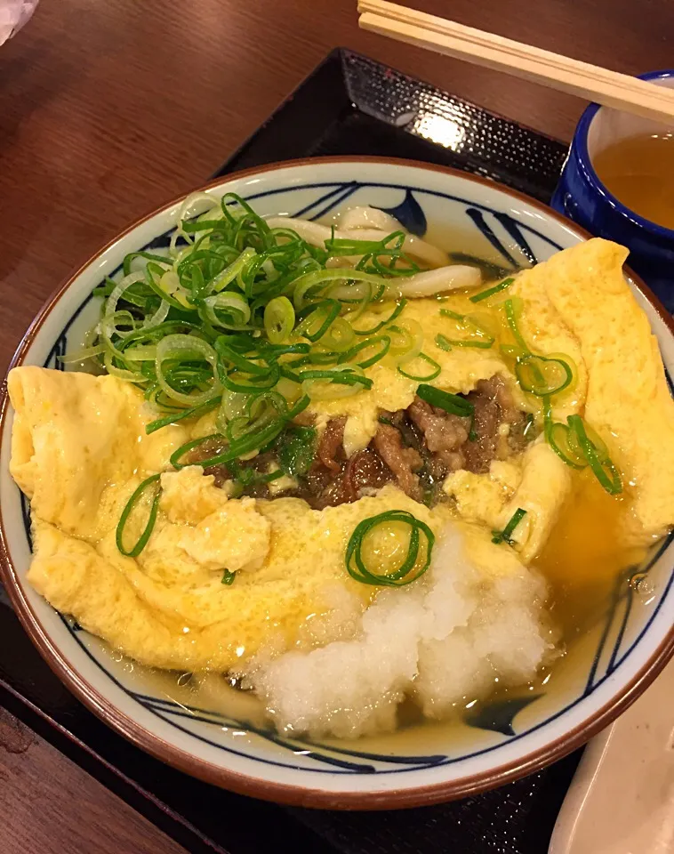 だし玉肉うどん|るみおんさん