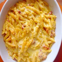 Oven baked penne