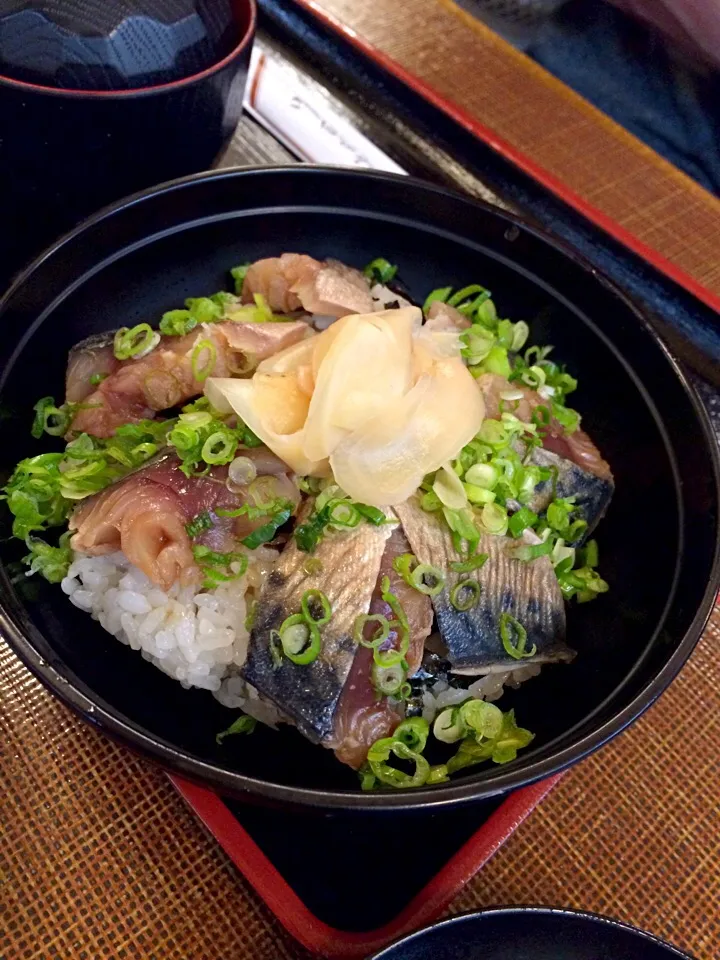 生サバ丼|あなねさん