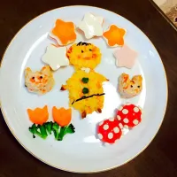 Snapdishの料理写真:1歳の誕生日ごはん♪|Tomoe Takadaさん