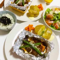 ココス風、包み焼きハンバーグ🍴💗|natsÜmiさん