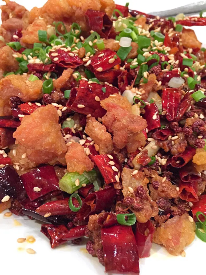 Chong Qing Diced Chicken with Chili|chef baobao from Singaporeさん