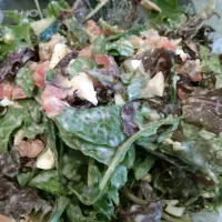 Snapdishの料理写真:The most unhealthy salad ever.|MyFoodBlogさん