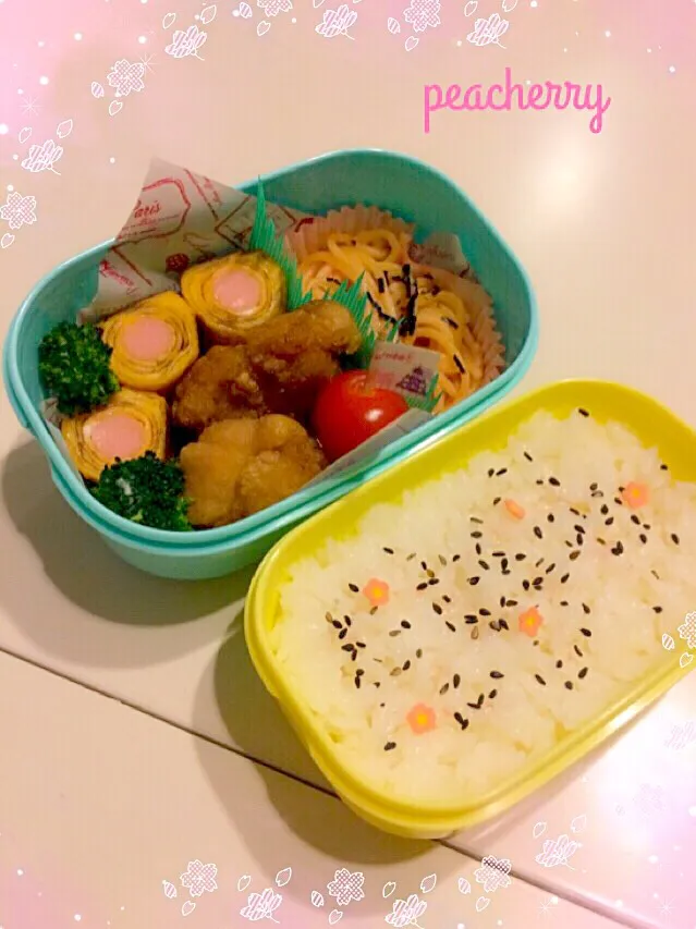 長女☆高校生弁当😊1日目|☆ぴ〜ちゃん☆さん